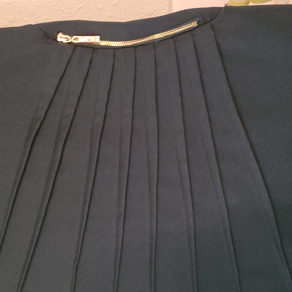 Dark olive green dress